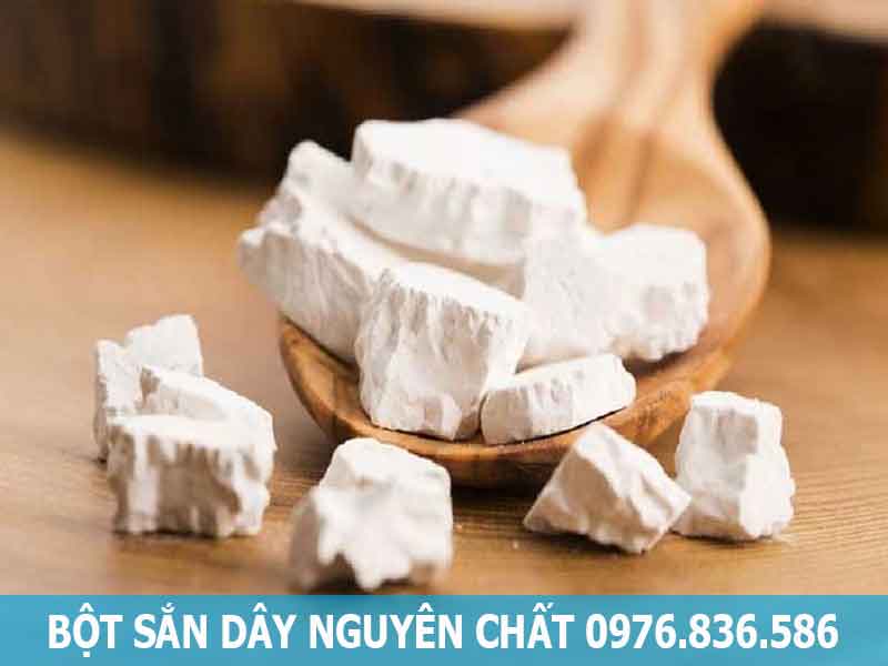 bột sắn dây nguyên chất