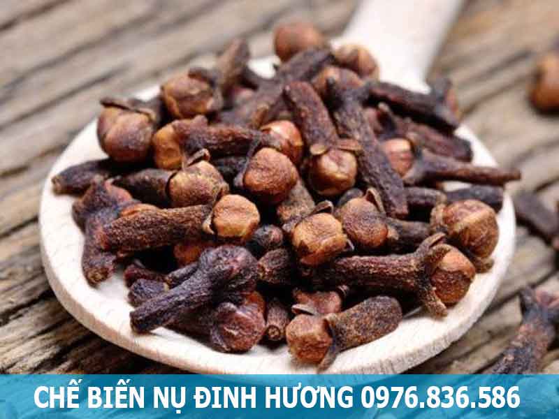 chế biến nụ đinh hương