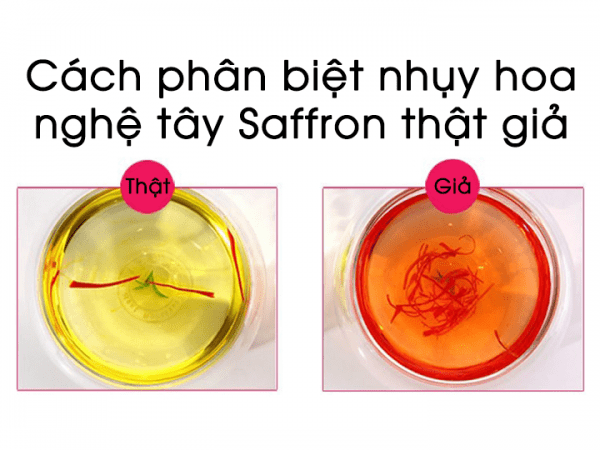 5 dấu hiệu nhận biết sản phẩm saffron 