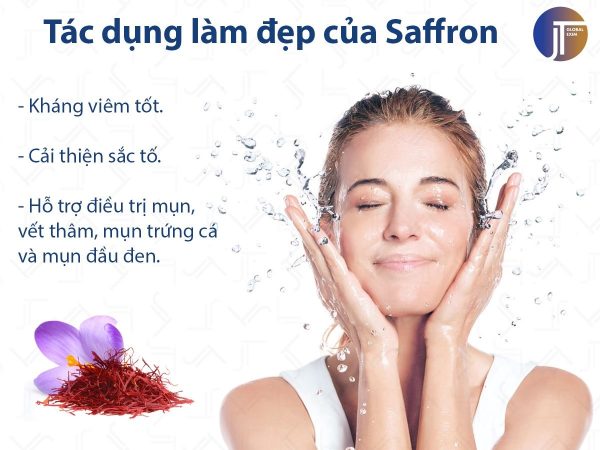 Tác dụng Saffron nhụy hoa nghệ tây đối với sức khỏe