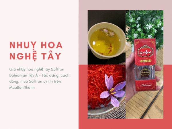 bahraman saffron được người dân tin dùng