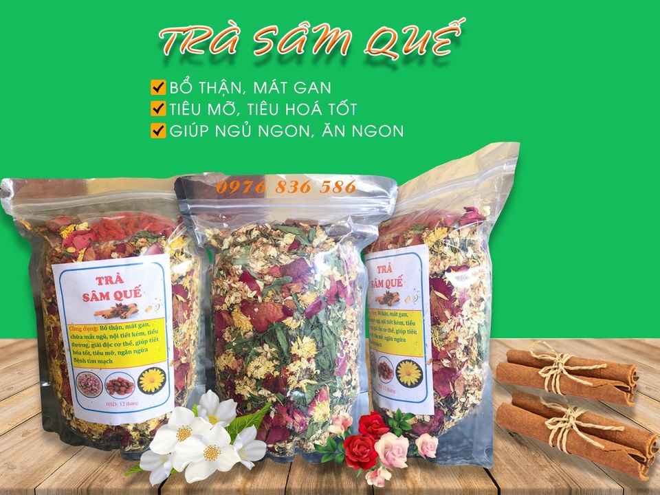 Địa chỉ bán trà sâm quế giá rẻ uy tín