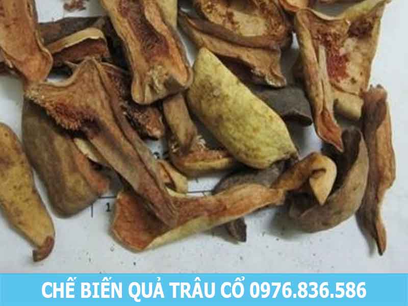 chế biến quả trâu cổ