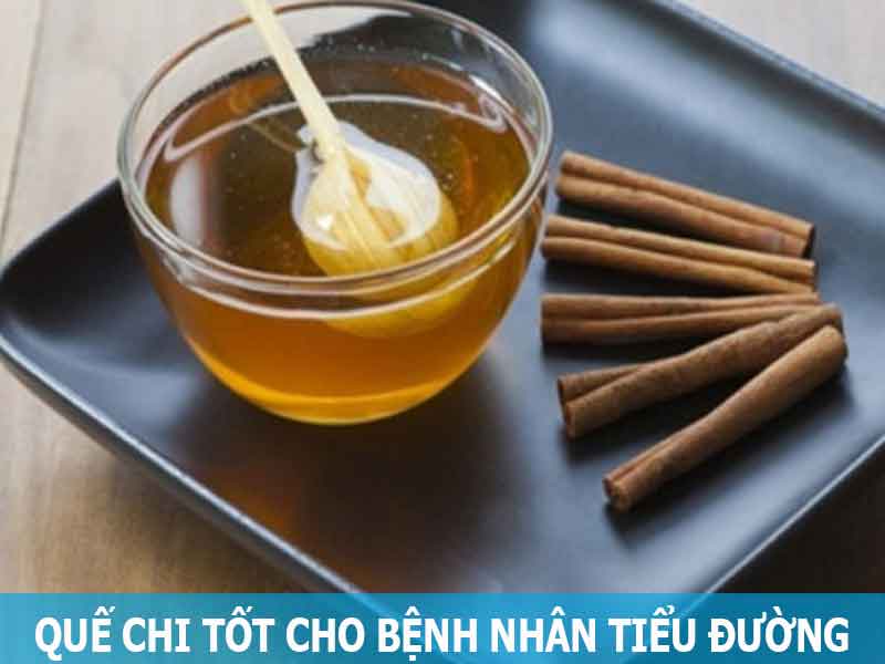 quế chi tốt cho bệnh nhân bị tiểu đường