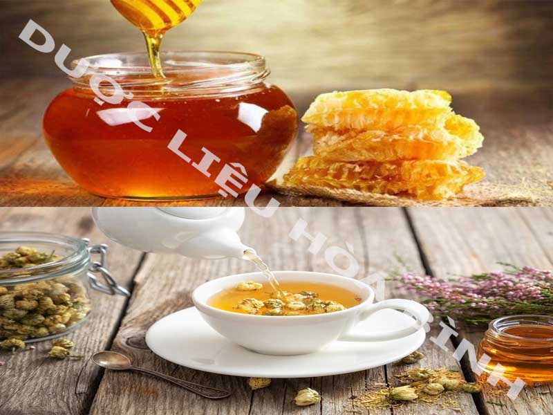 Những lưu ý khi dùng trà hoa cúc mật ong 