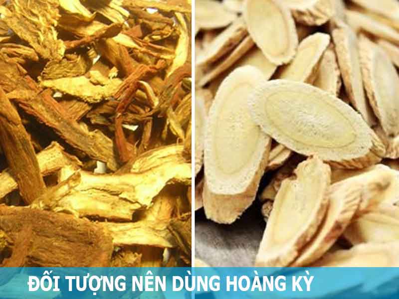 đối tượng nên sử dụng hoàng kỳ