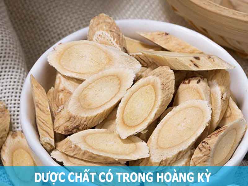 dược chất có trong hoàng kỳ