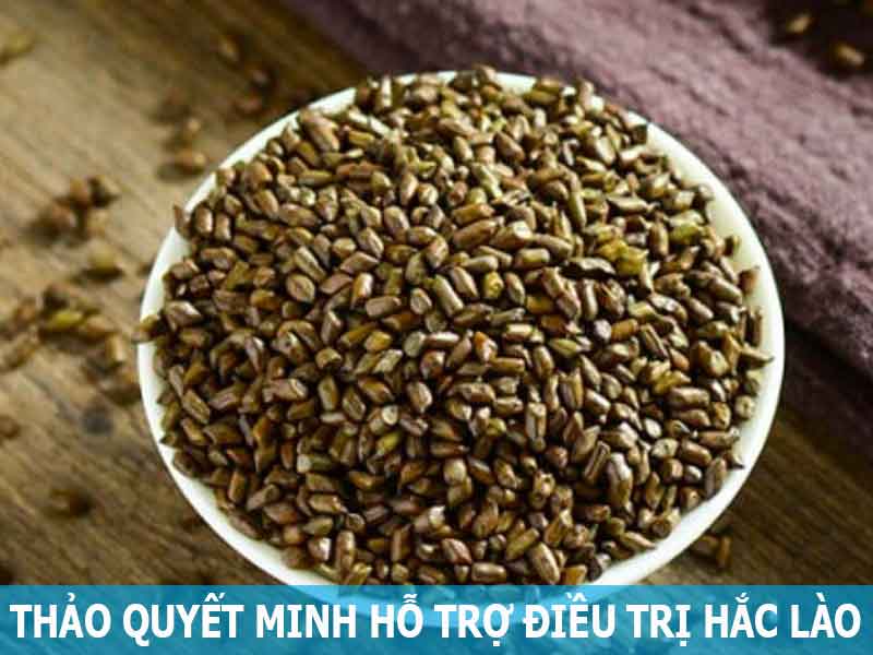 thảo quyết minh hỗ trợ điều trị hắc lào