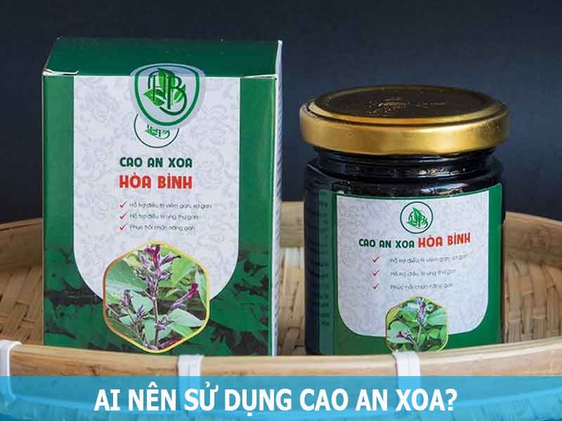 ai nên sử dụng cao an xoa