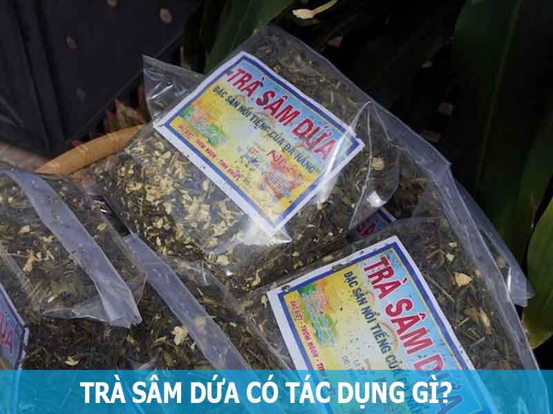 trà sâm dứa có tác dụng gì