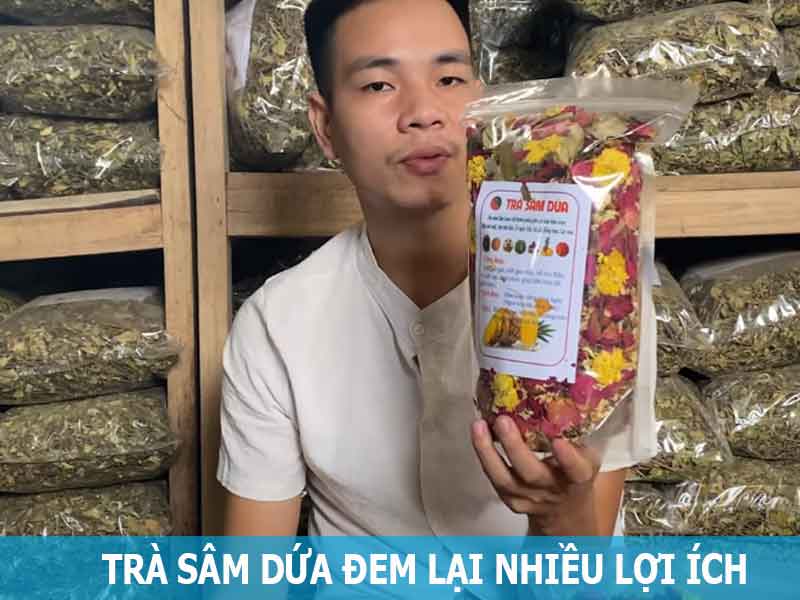 trà sâm dứa rất tốt cho sức khỏe