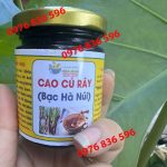 Tác dụng của Cao củ ráy (Bạc Hà Núi) Bí quyết chăm sóc sức khỏe